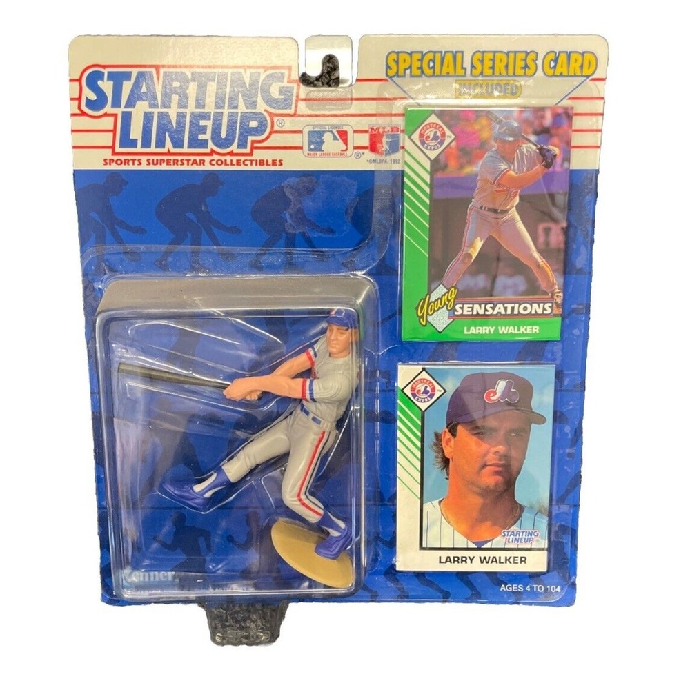 Larry Walker #33 Montreal Expos Starting Lineup 1993 Edition Figure